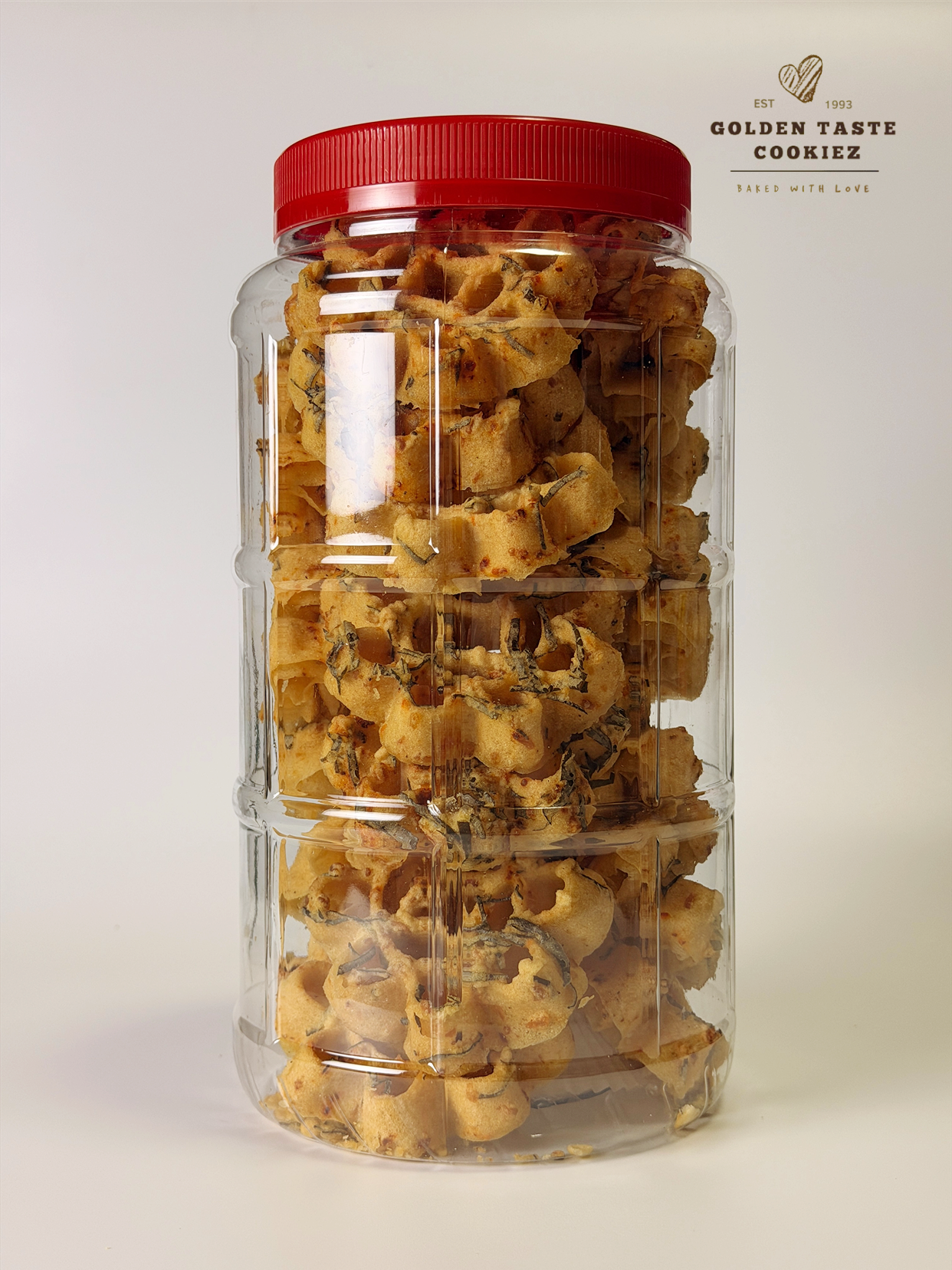 Dried Shrimp Bee Hive 香脆虾米蜂窝饼