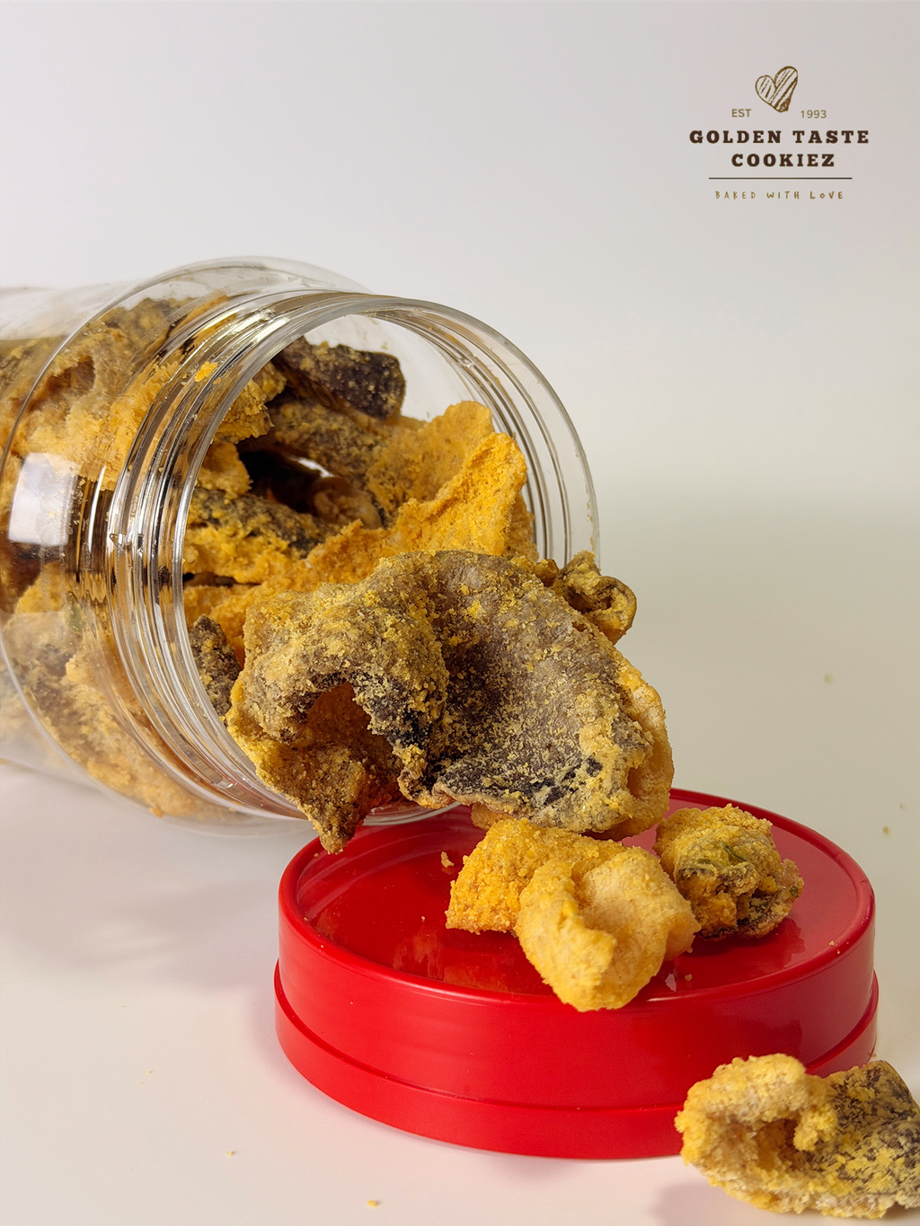 Premium Pure Salted Egg Fish Skin 纯咸蛋鱼皮