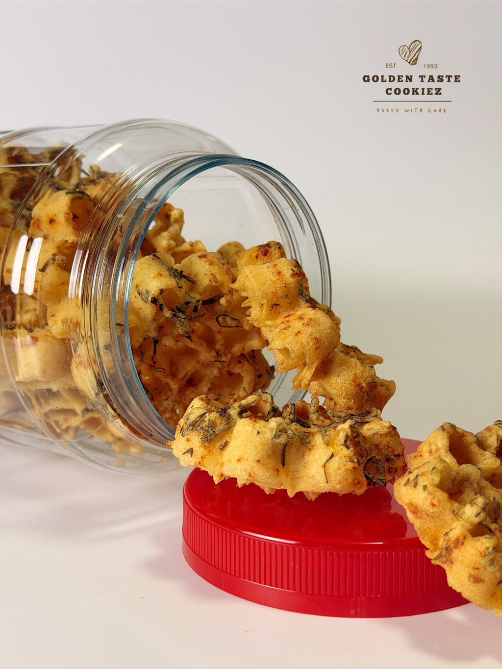 Dried Shrimp Bee Hive 香脆虾米蜂窝饼