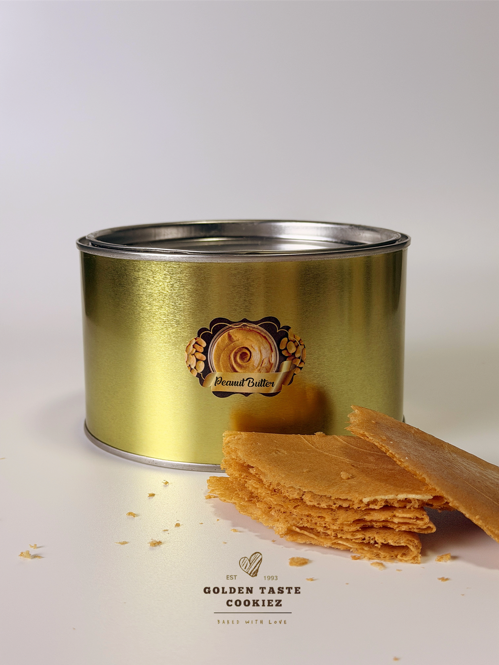 Peanut Butter Kuih Kapit 花生蛋扁
