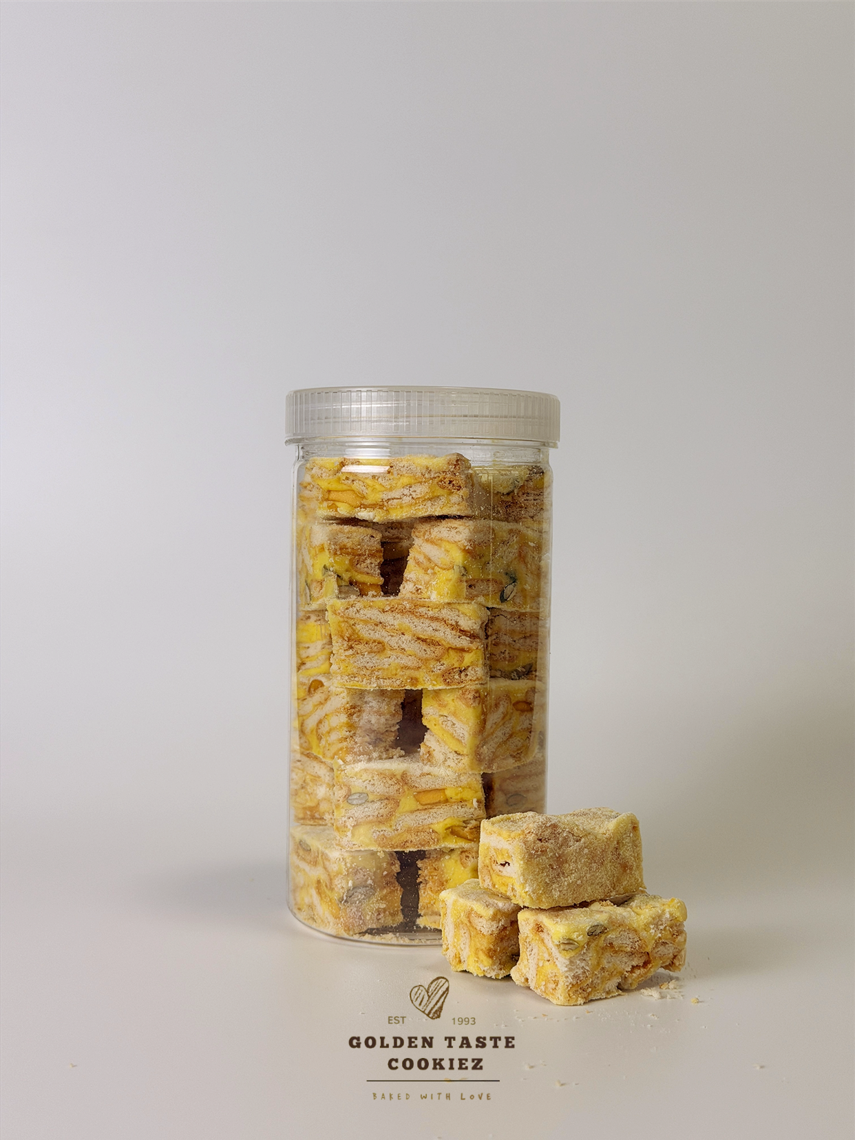 Tropical Mango Snow Cube 热带芒果雪花酥