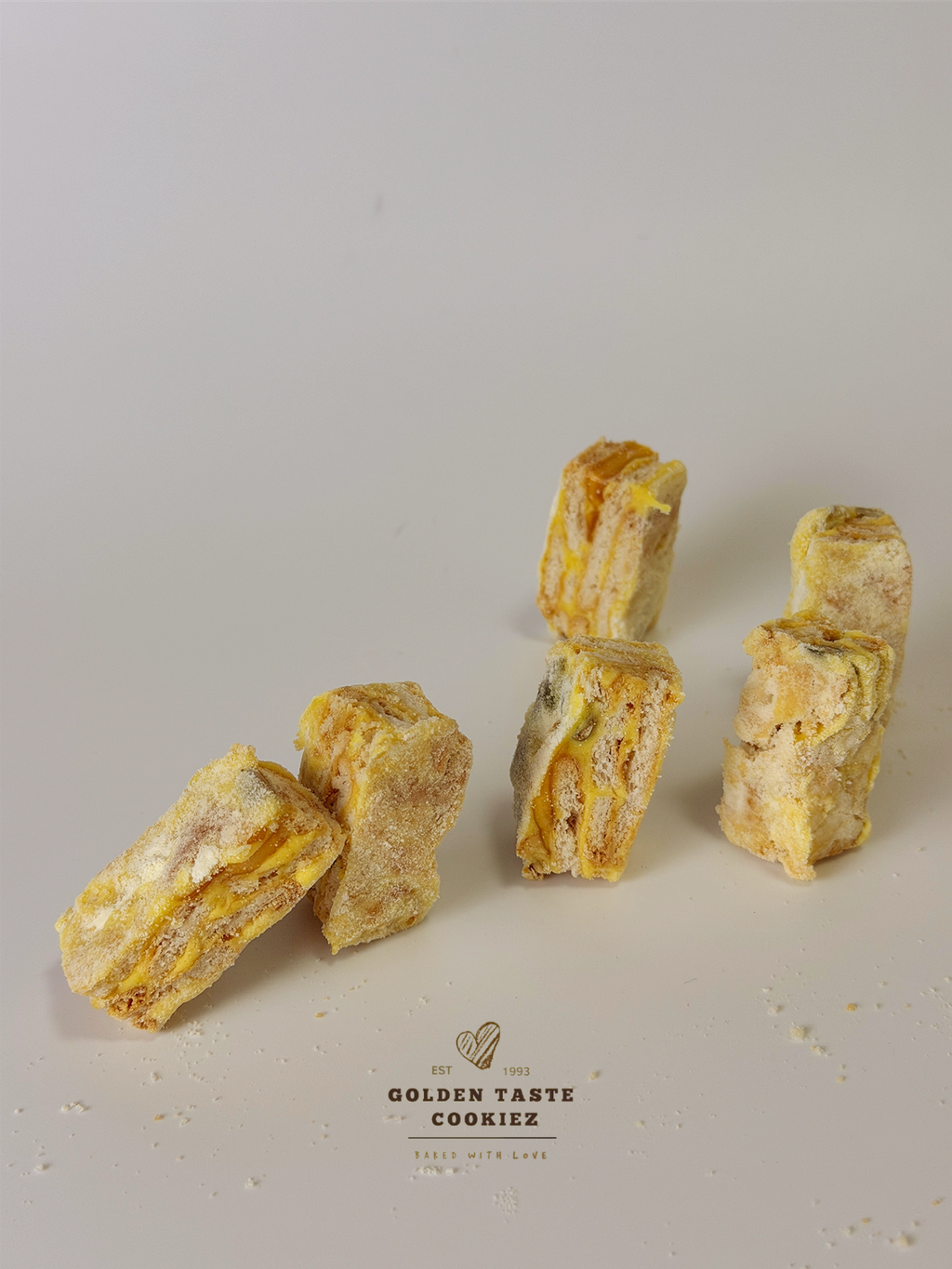 Tropical Mango Snow Cube 热带芒果雪花酥