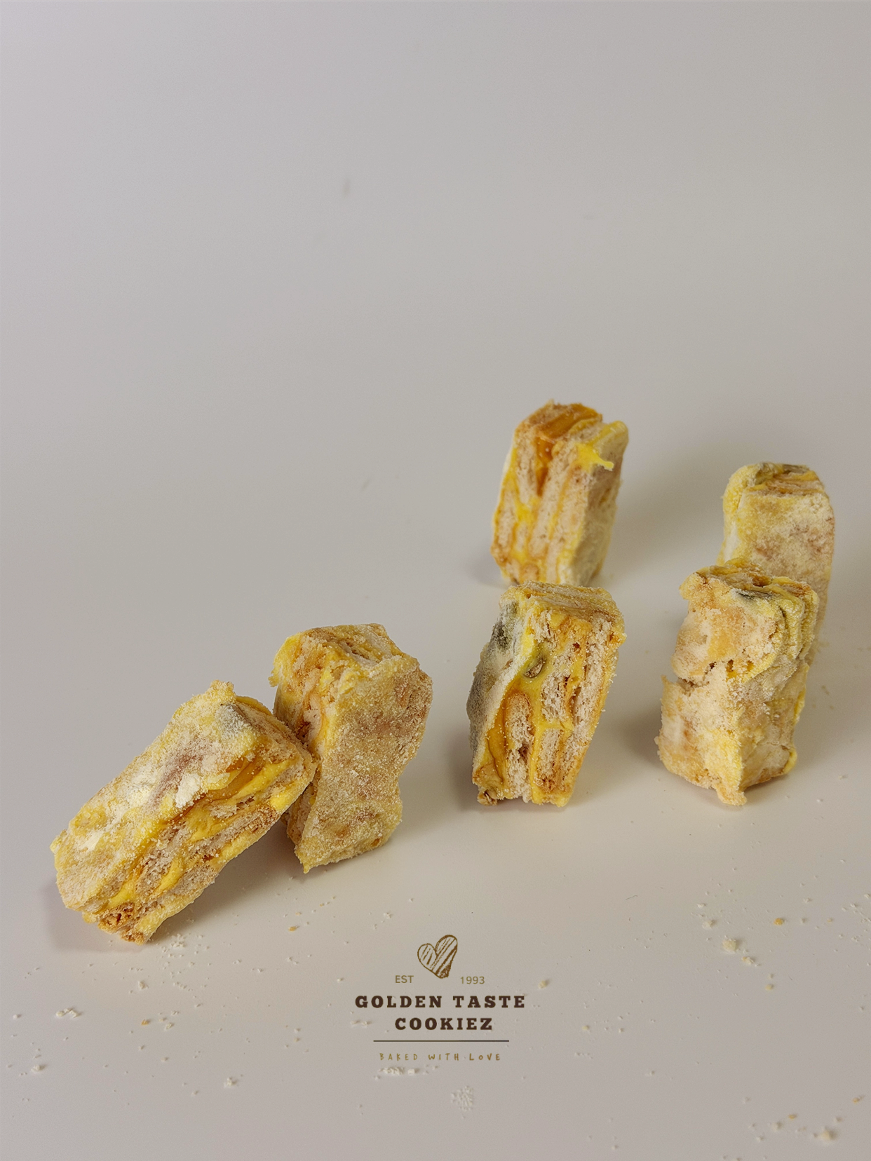 Tropical Mango Snow Cube 热带芒果雪花酥